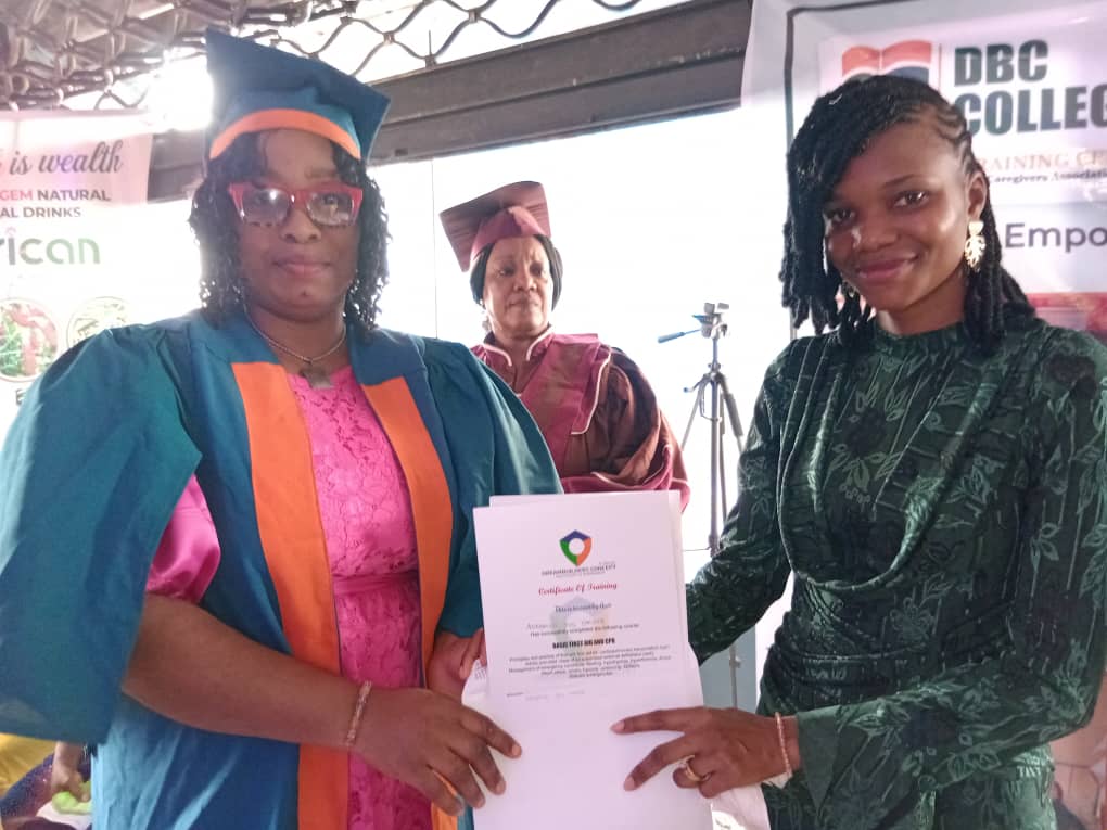 Celebrating a learner's achievement